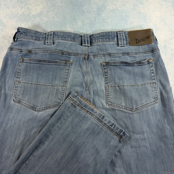 Duluth Trading Co Other - Duluth Ballroom Double Flex Jeans Mens 38x30 Light Wash Excellent Relaxed Fit
